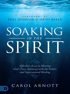cover image of Soaking in the Spirit
